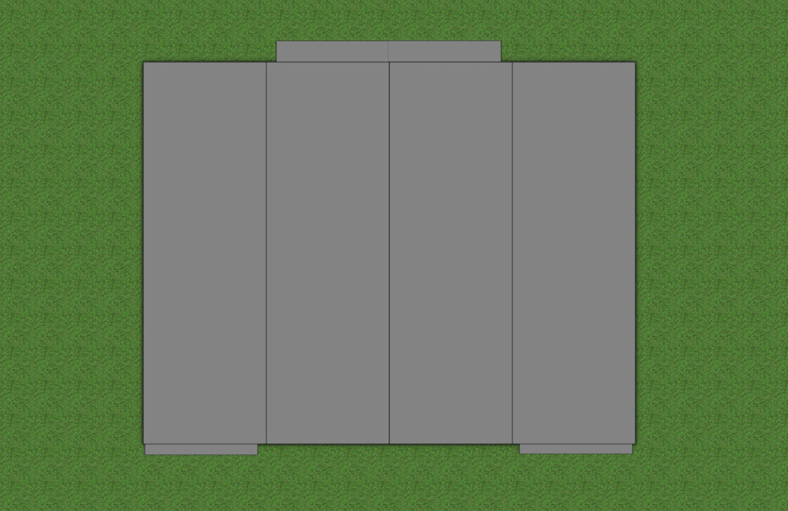 Blueprints - Spacious Modern Duplex House Plan — 6 Bedrooms, 313 m² (3,369 sq ft), 2 Garages