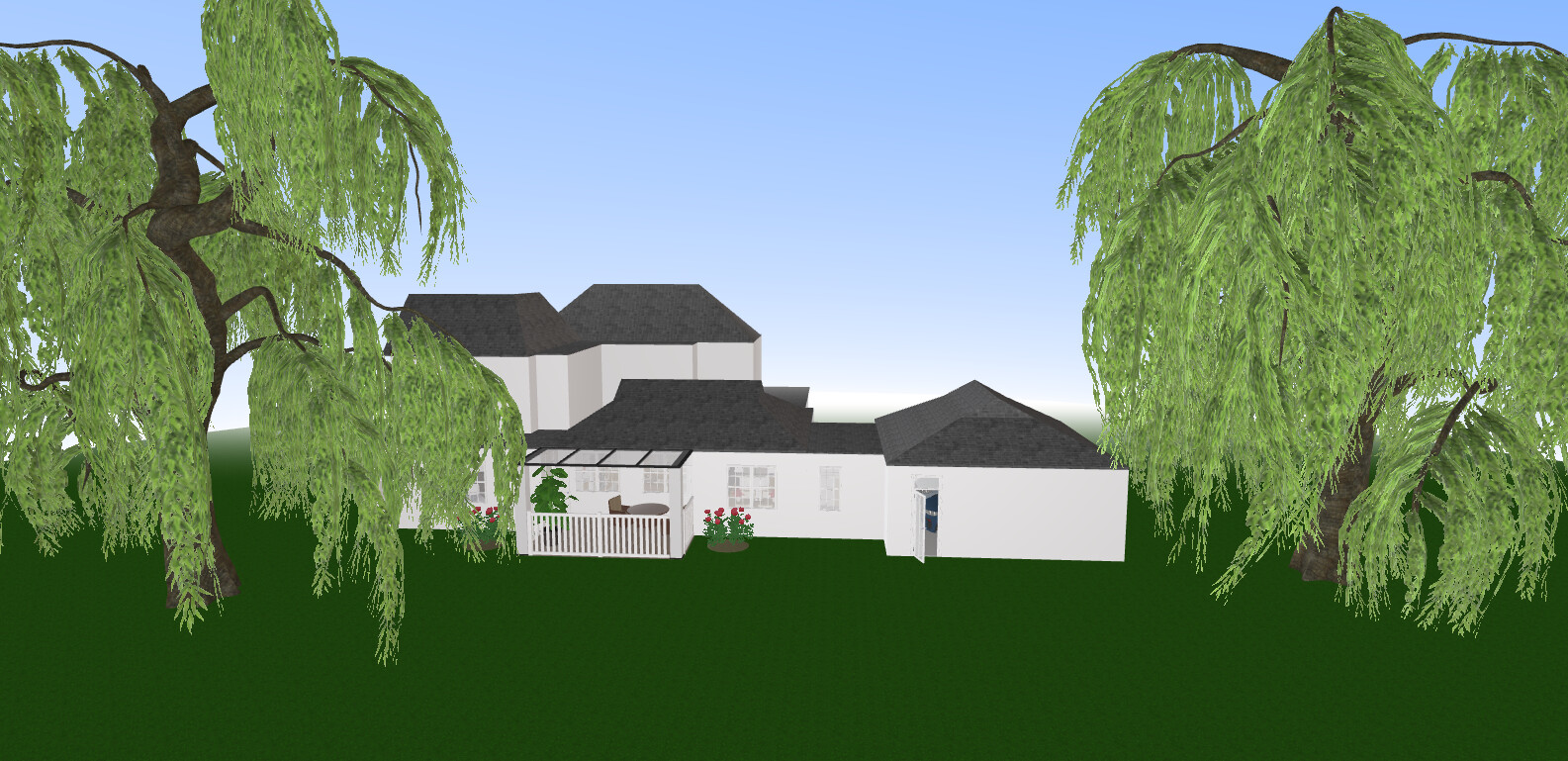 Visualization gallery - Spacious Dual-Floor House Plan — 4 Bedrooms, 236 m² (2-Car Garage)