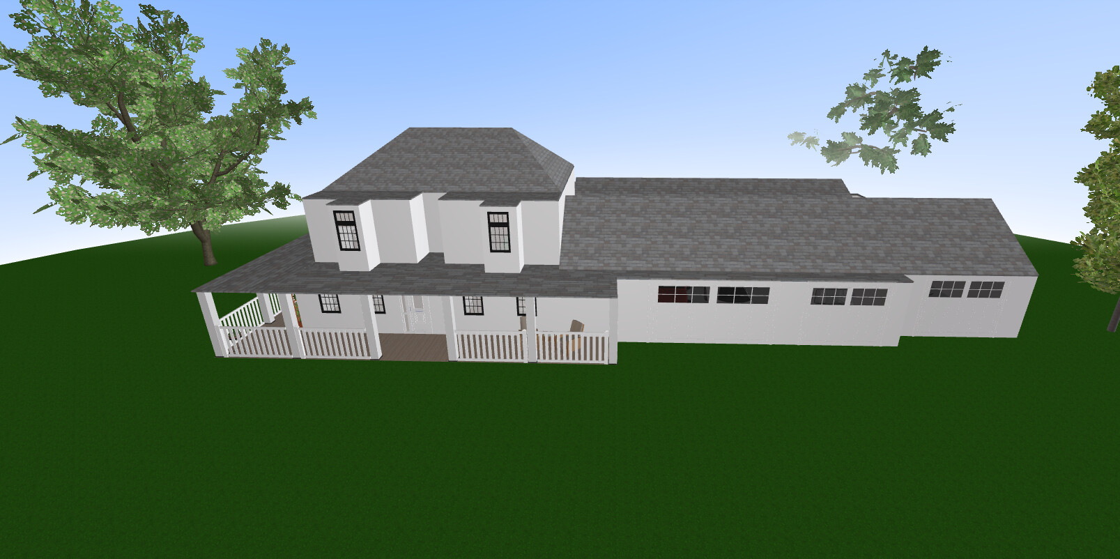 Visualization gallery - Grand Multi-Car House Plan — 4 Bedrooms, 538 m² (5,791 sq ft), Game Loft & 4-Car Garages