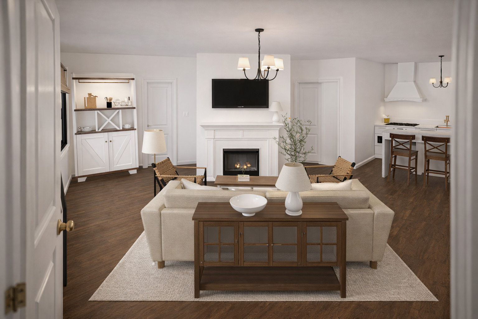 Visualization gallery - Cozy 3 Bedroom House Plan — 71 m² (764 sq ft), Open Living, Budget-Friendly Single Storey