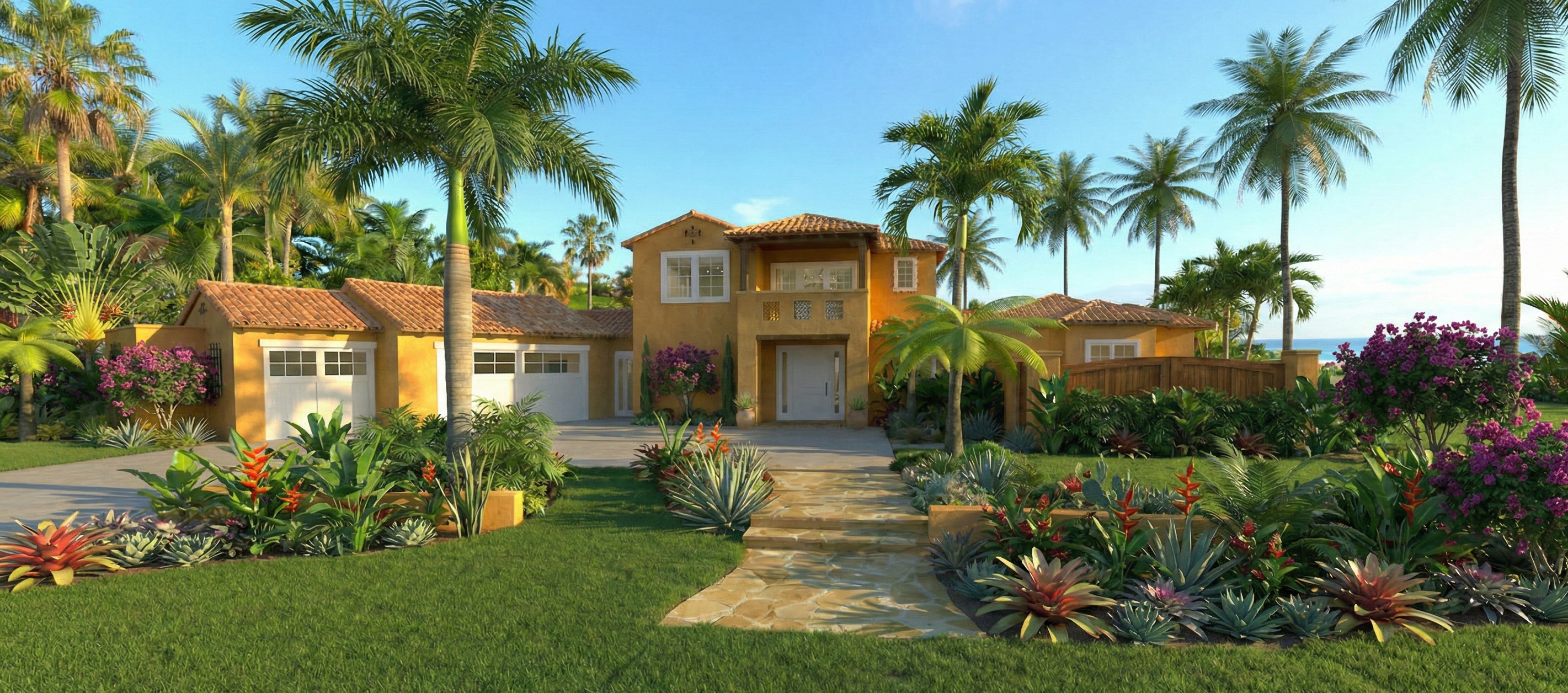 Stylish Dual-Level House Plan — 4 Bedrooms, 4.5 Baths, 364 m² (2-Car Garage)