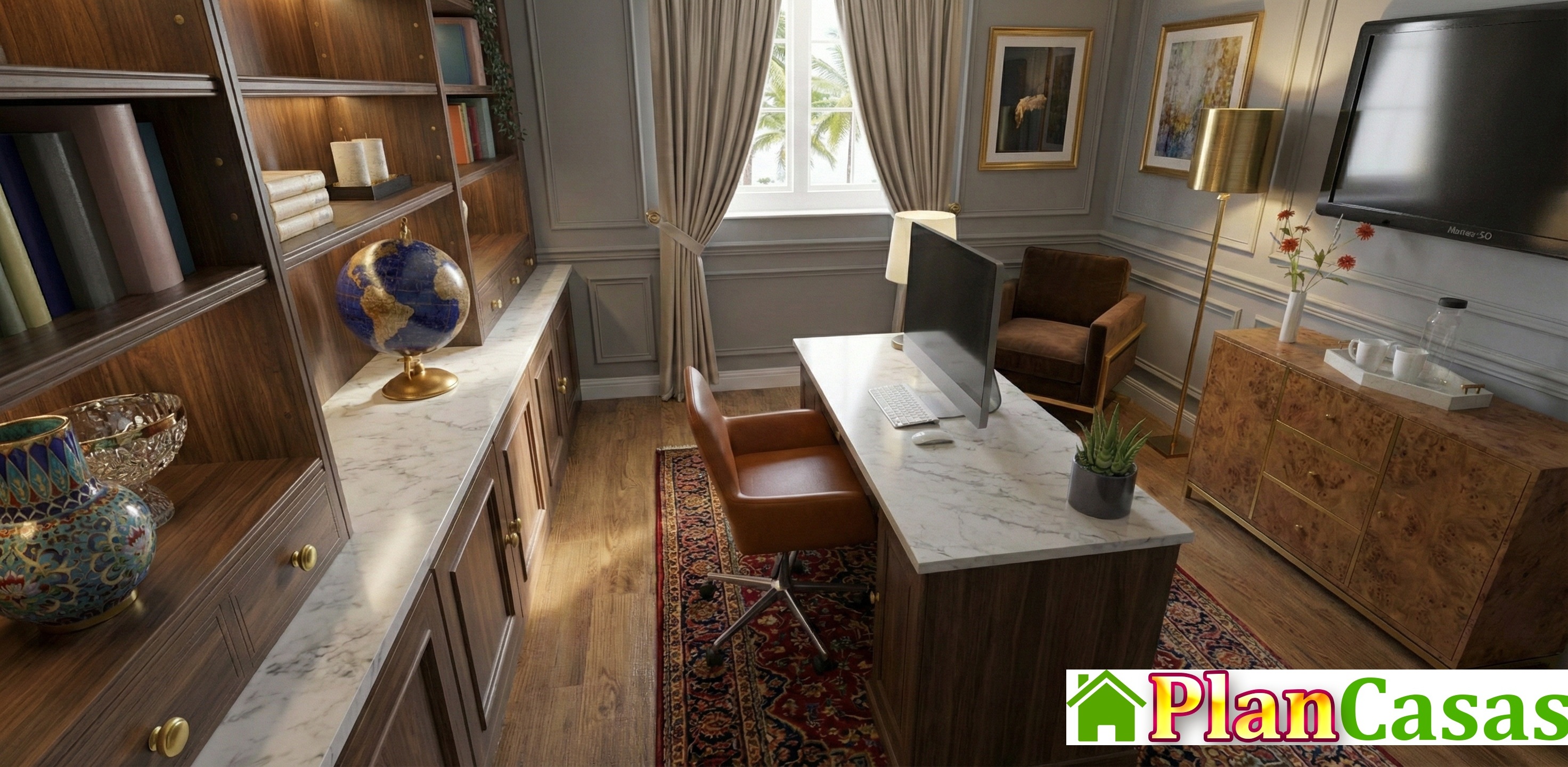 Visualization gallery - Stylish Dual-Level House Plan — 4 Bedrooms, 4.5 Baths, 364 m² (2-Car Garage)