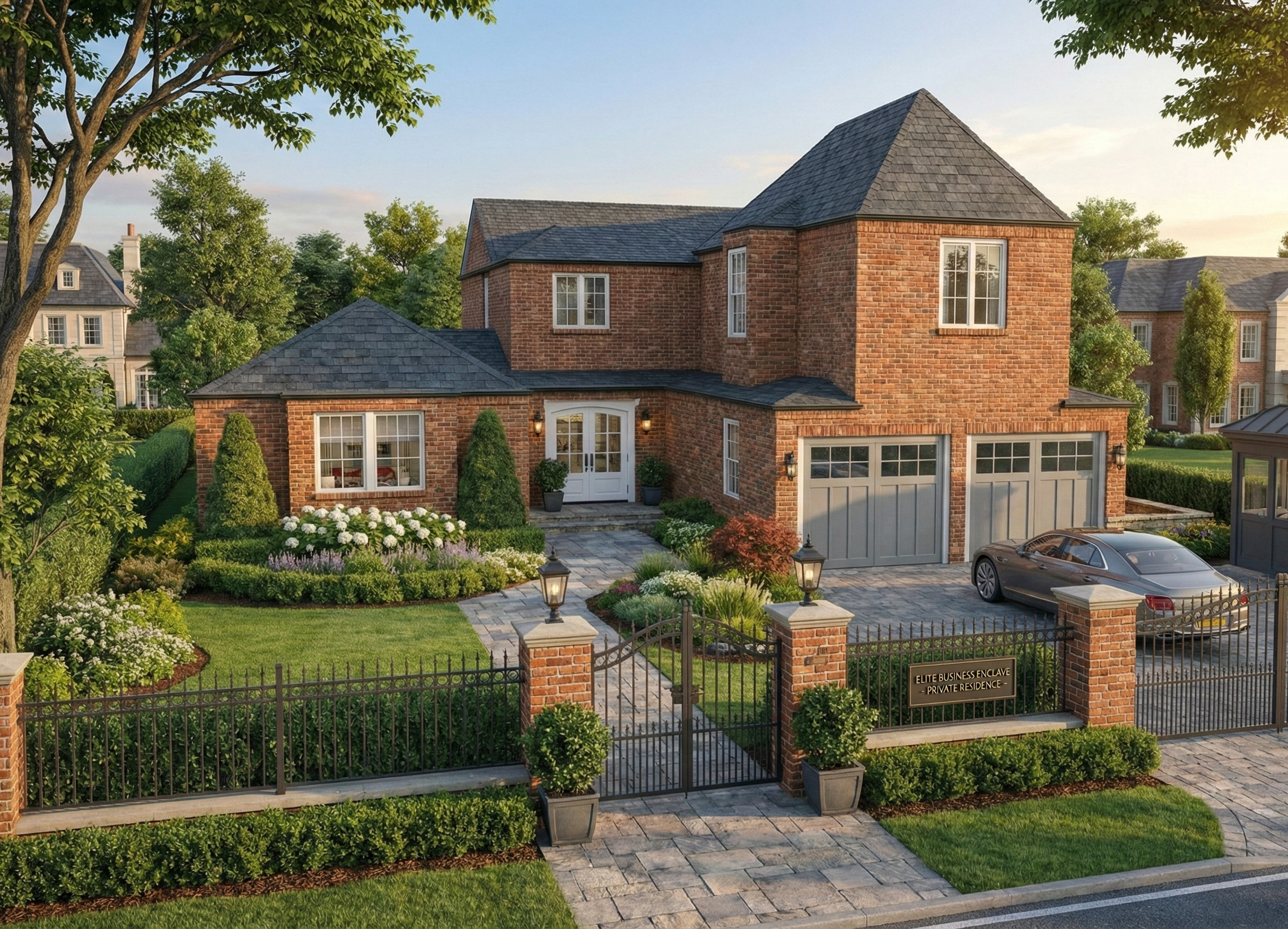 Spacious Dual Living House Plan — 3 Beds, 5 Baths, 2 Floors, 3897 sq ft (362 m²), 2-Car Garage