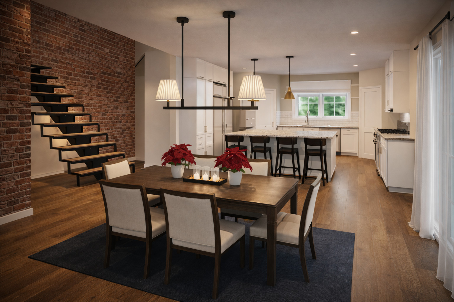 Visualization gallery - Spacious Dual Living House Plan — 3 Beds, 5 Baths, 2 Floors, 3897 sq ft (362 m²), 2-Car Garage