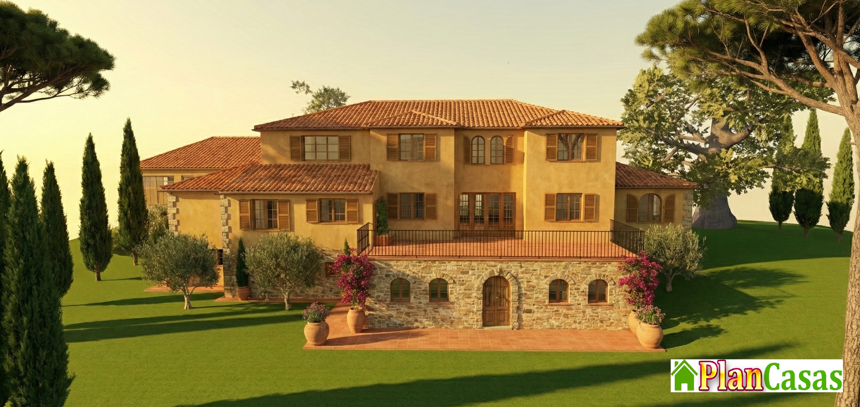 Visualization gallery - Grand Three-Story Estate House Plan — 6 Bedrooms, 8 Baths, 847 m² (9,117 sq ft)