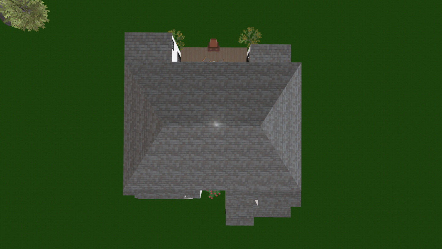 Blueprints - Stylish Two-Story Luxury Home Plan — 5 Bedrooms, 5.5 Baths, 356 m² (1-Car Garage)