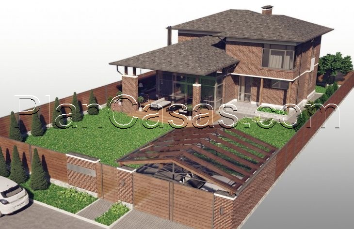 Visualization gallery - A beautiful mansion