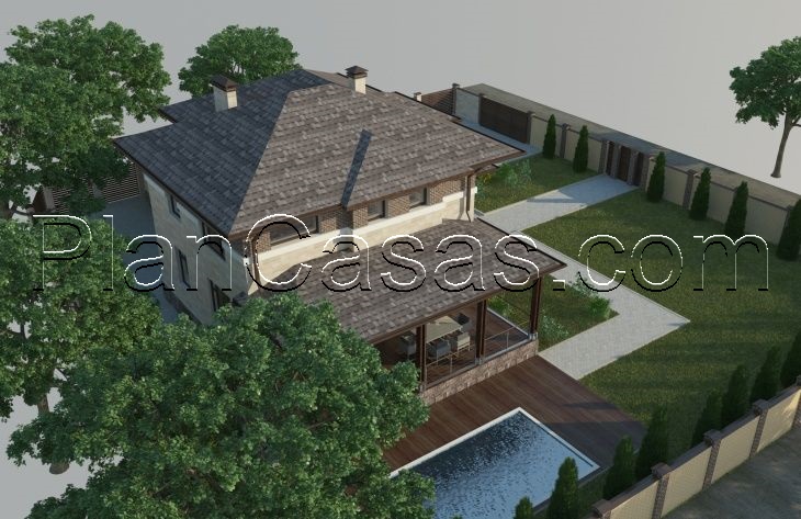 Visualization gallery - Two storey cottage