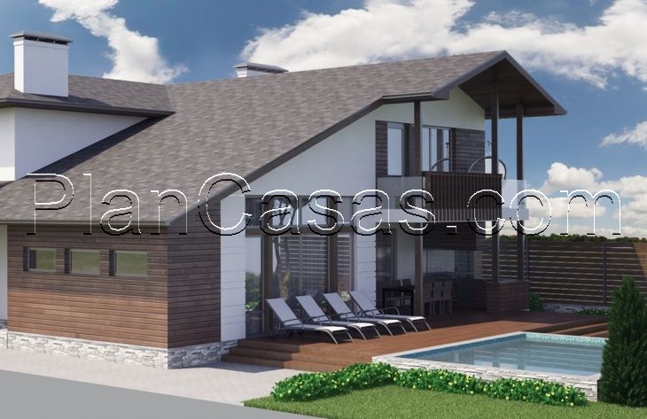 Visualization gallery - Two storey cottage