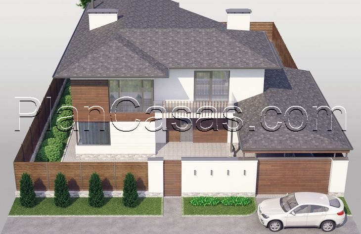 Visualization gallery - Two storey cottage