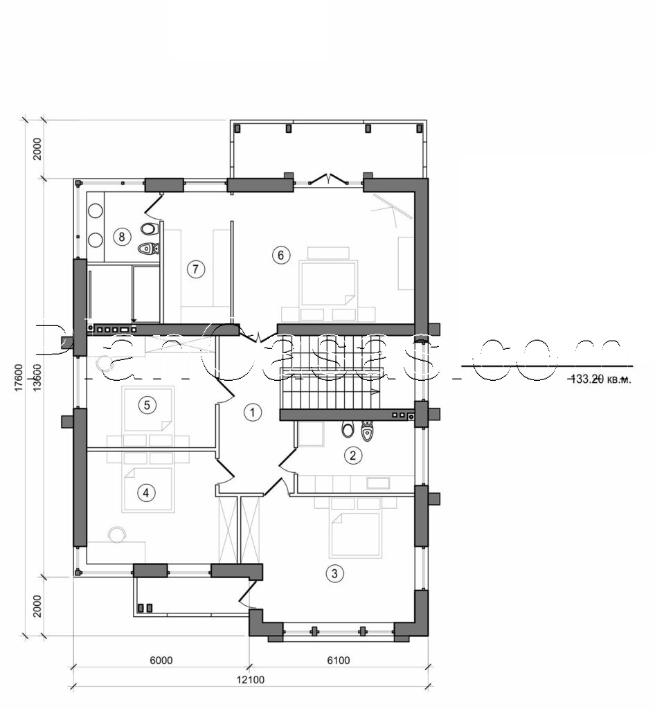 Visualization gallery - Two storey house