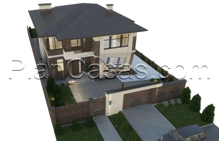 Visualization gallery - Two storey house