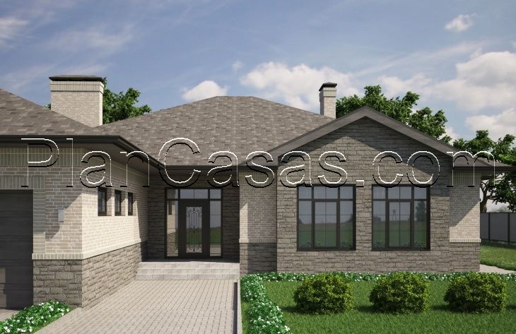 Visualization gallery - One storey house