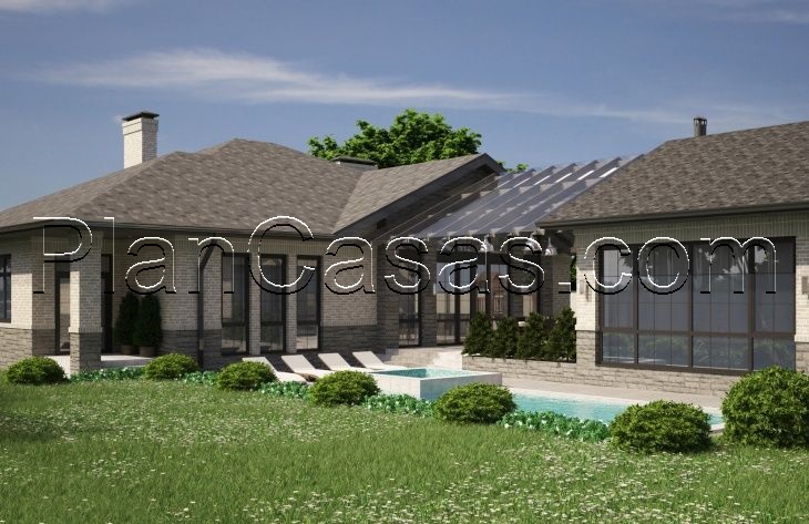 Visualization gallery - One storey house