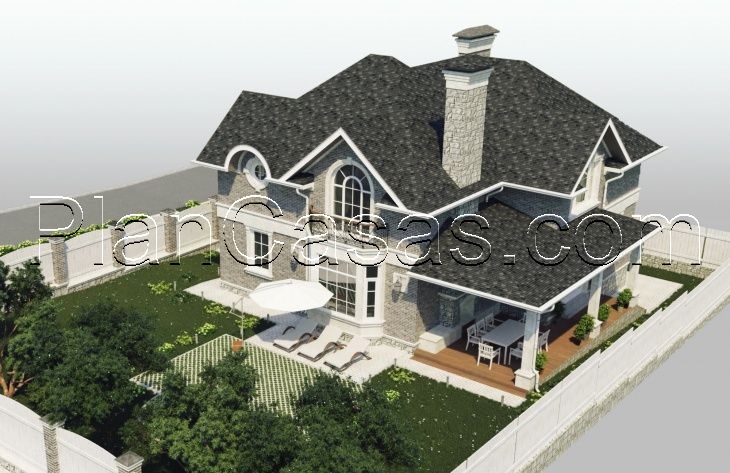 Visualization gallery - Two storey house