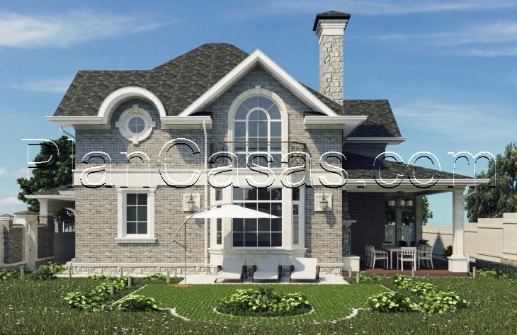 Visualization gallery - Two storey house