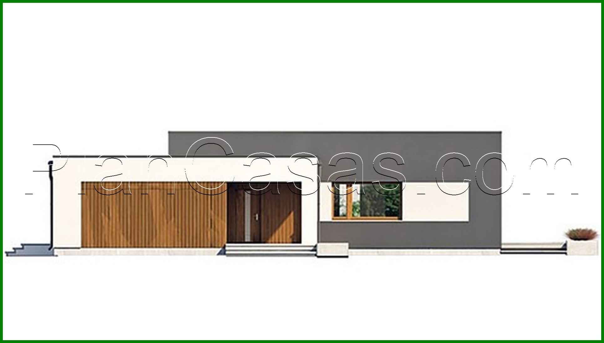 Visualization gallery - Elegant one-story modern house