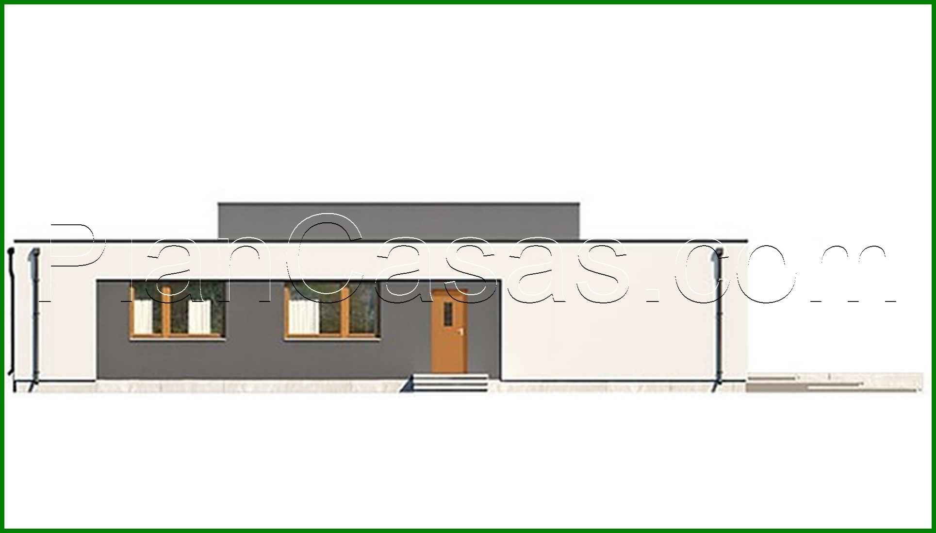 Visualization gallery - Elegant one-story modern house