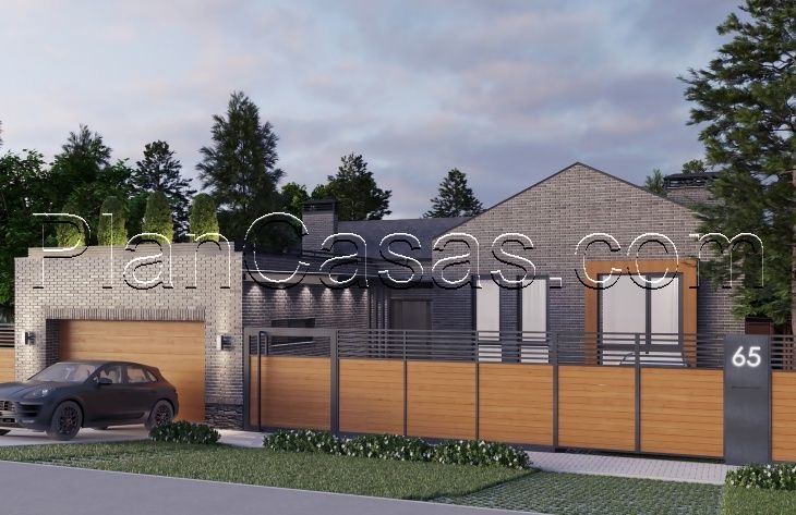 Visualization gallery - One storey house