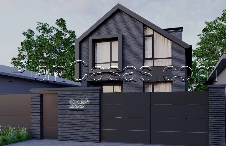 Visualization gallery - Two storey house