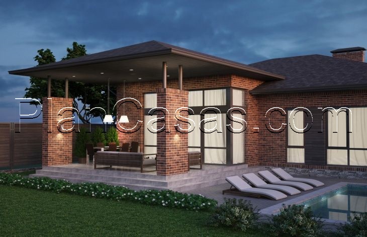 Visualization gallery - One storey cottage