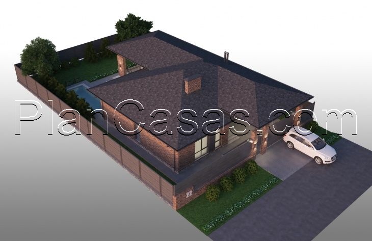 Visualization gallery - One storey cottage