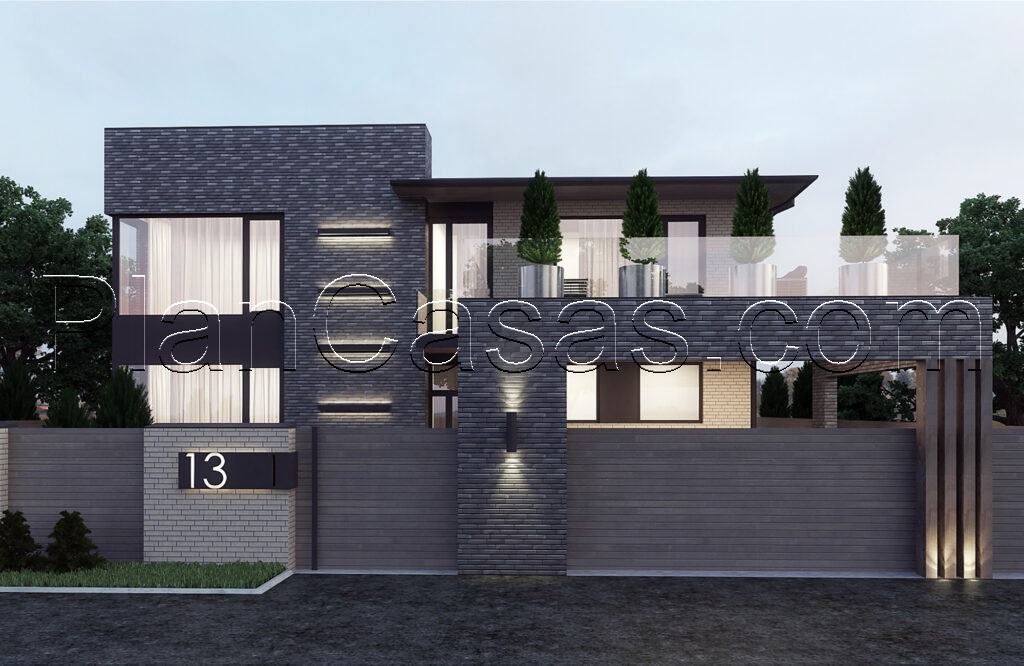 Visualization gallery - Two storey mansion