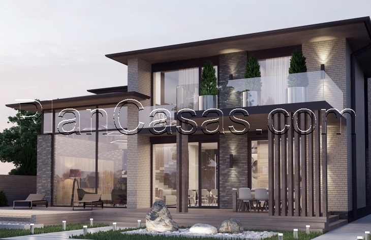 Visualization gallery - Two storey mansion