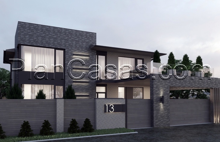 Visualization gallery - Two storey mansion