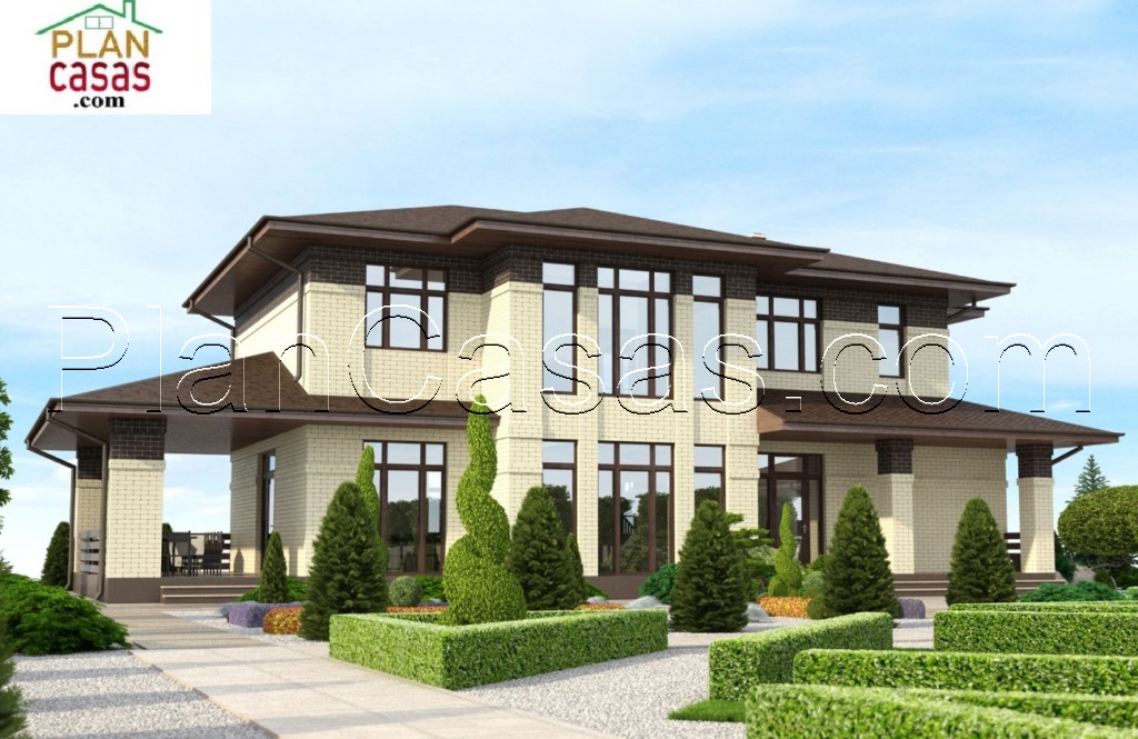 Two storey cottage house plan