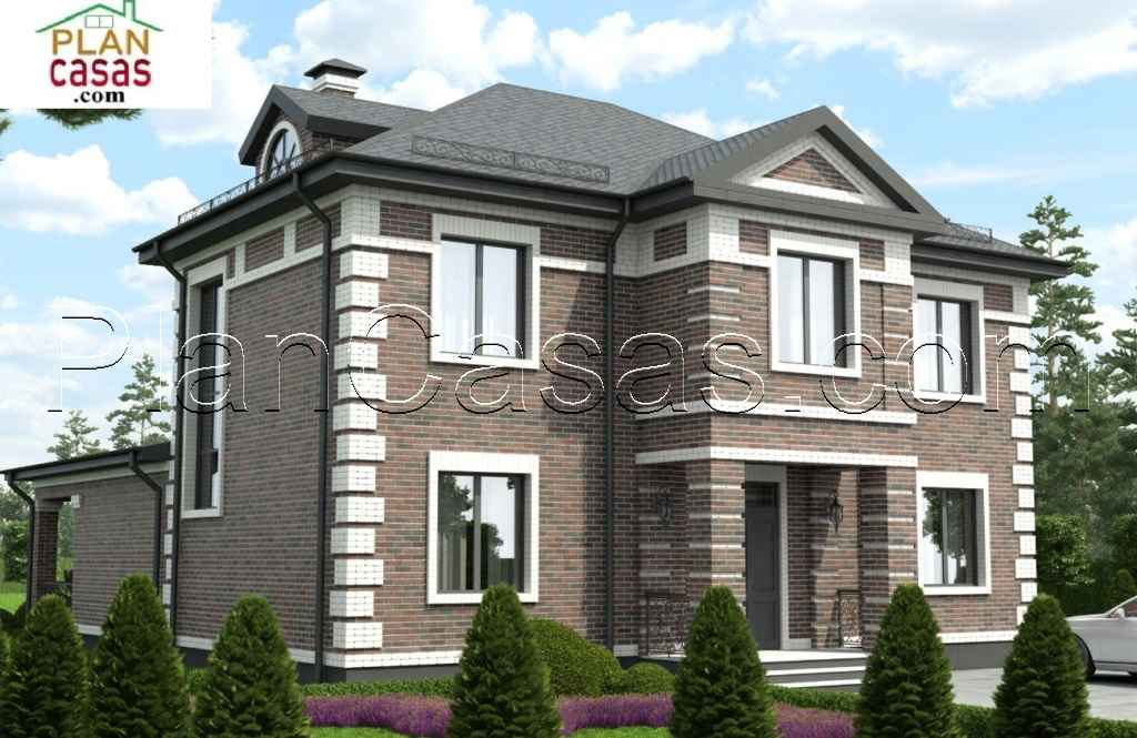 Two storey cottage house plan