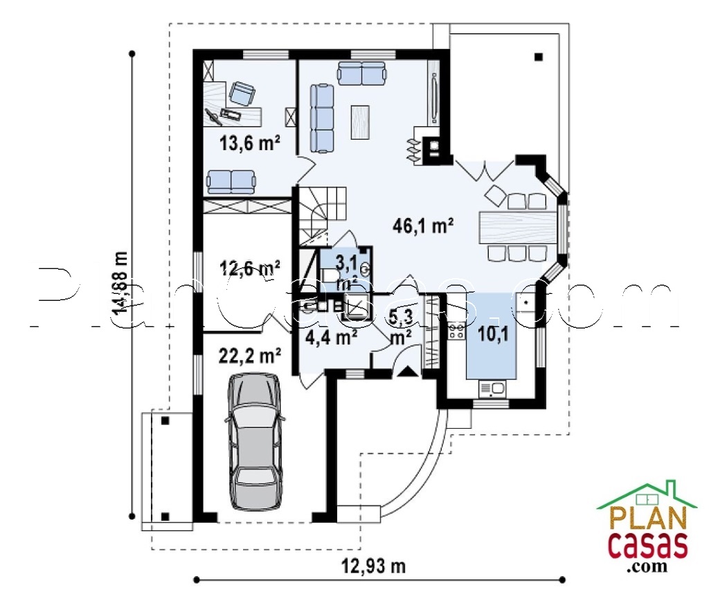 Visualization gallery - Two storey beautiful house