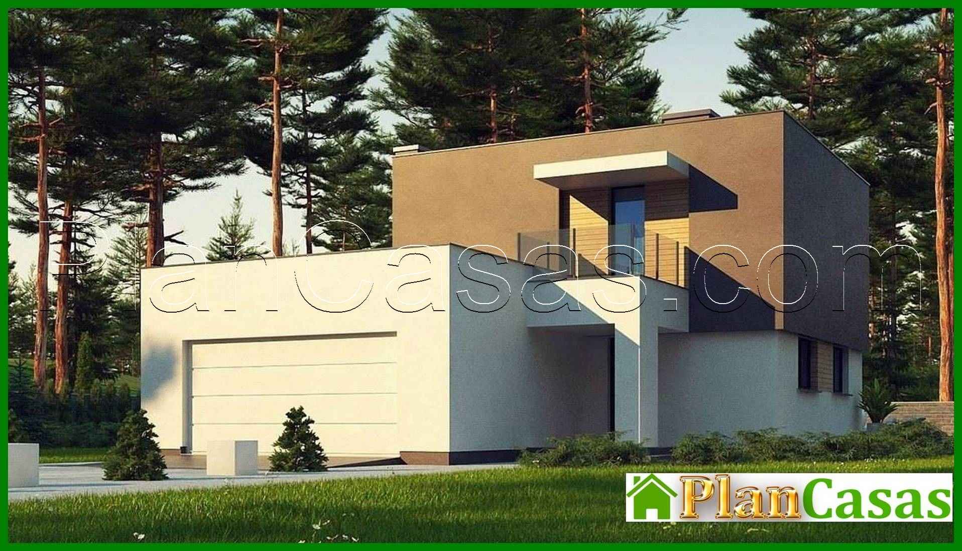 Visualization gallery - Modern compact two-story mansion of 150 m2