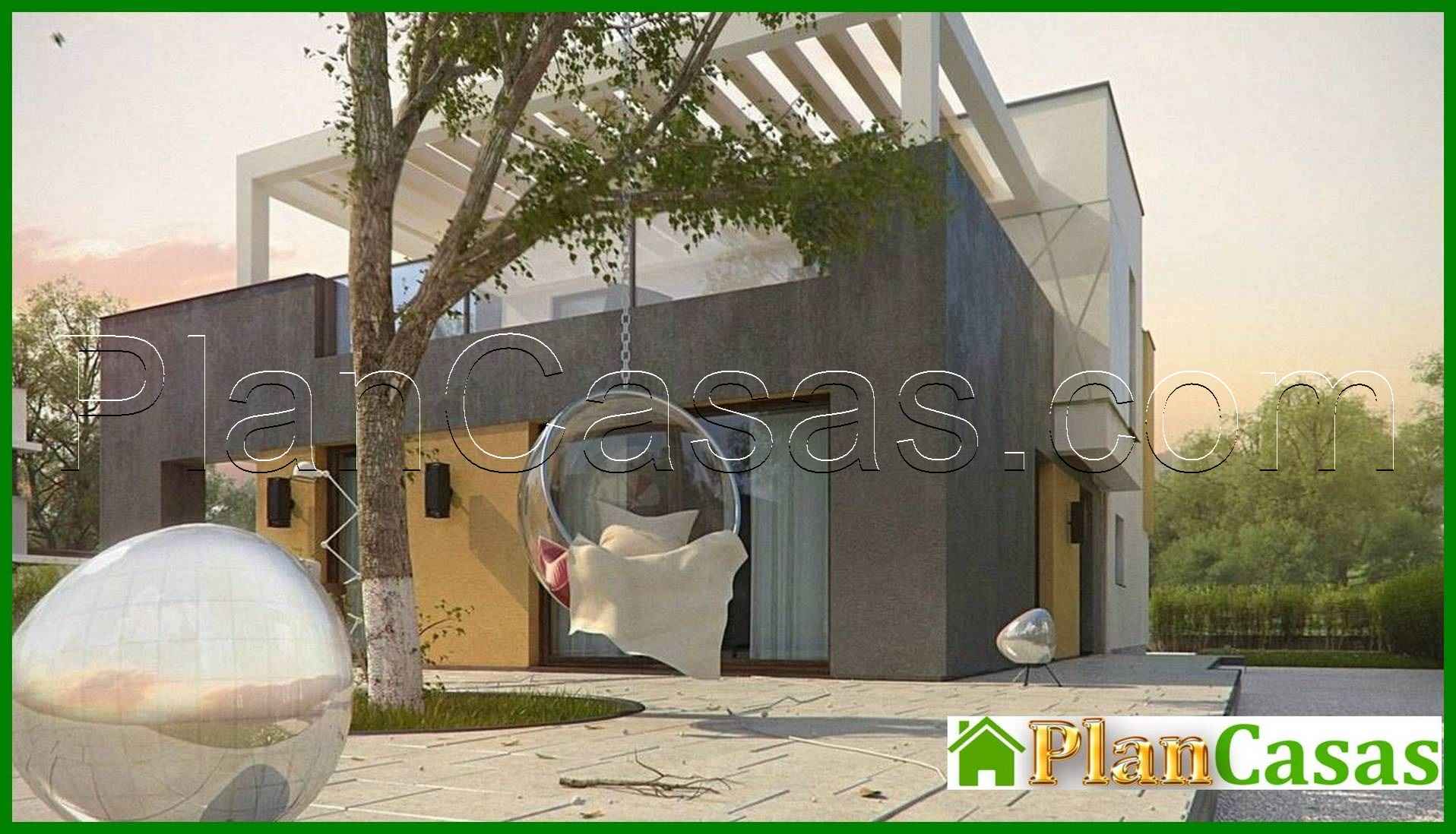 Visualization gallery - Ultra-Modern Flat-Roof Country Mansion