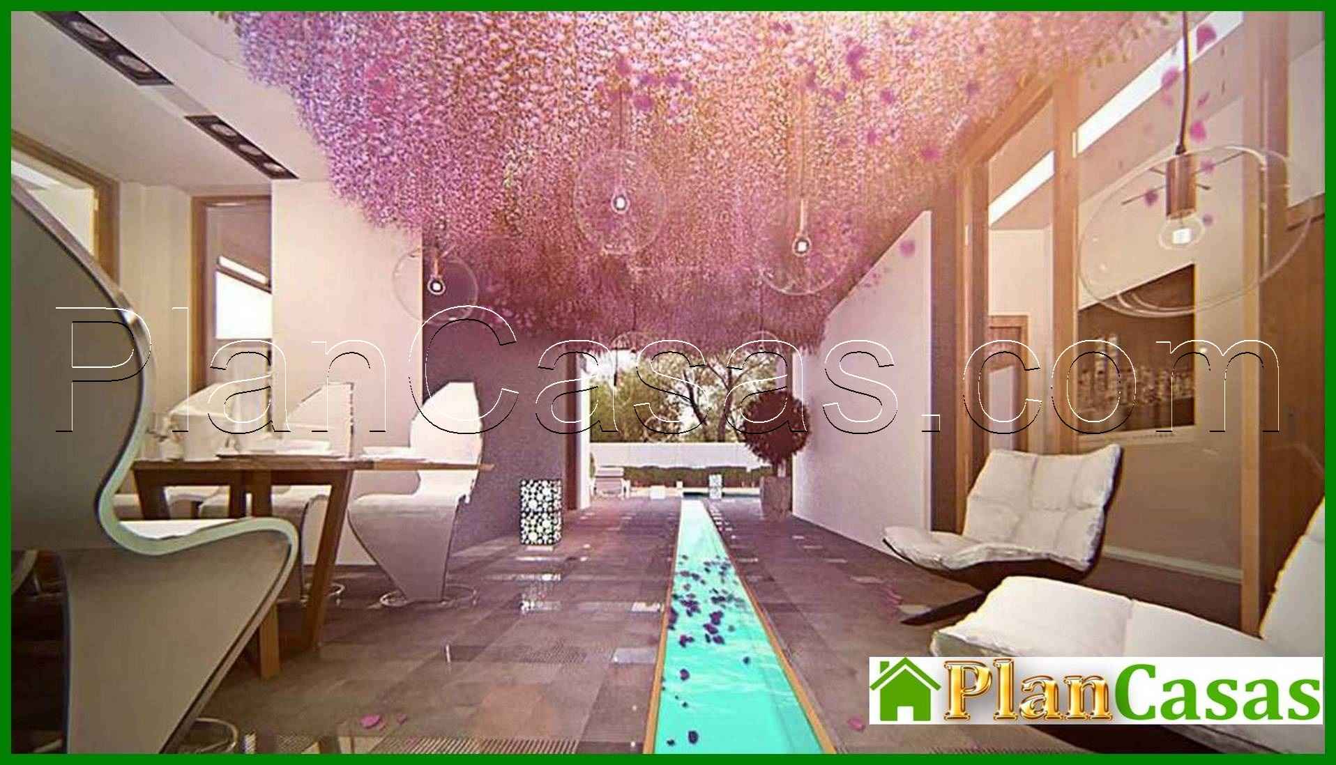 Visualization gallery - Modern house with a comfortable patio