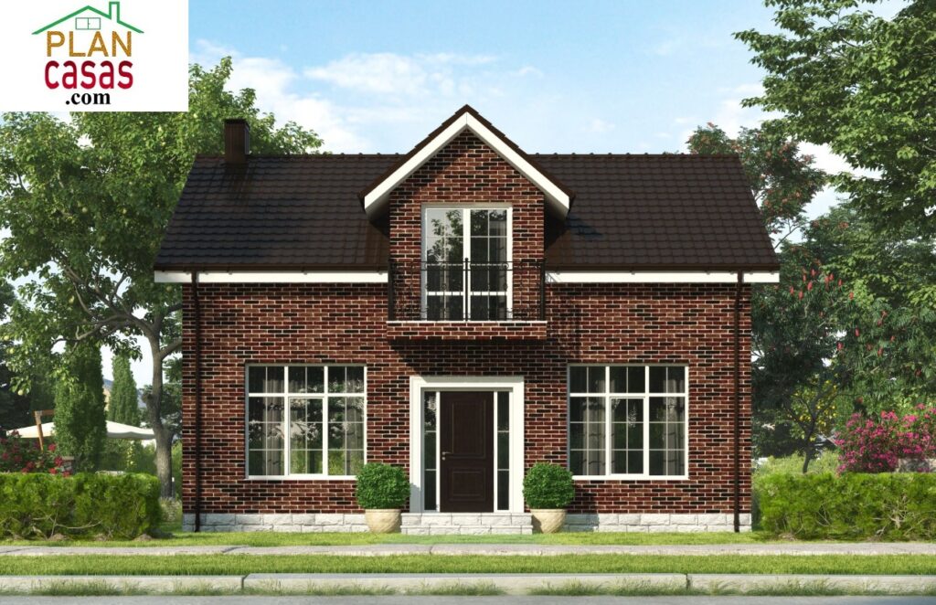 One storey house house plan