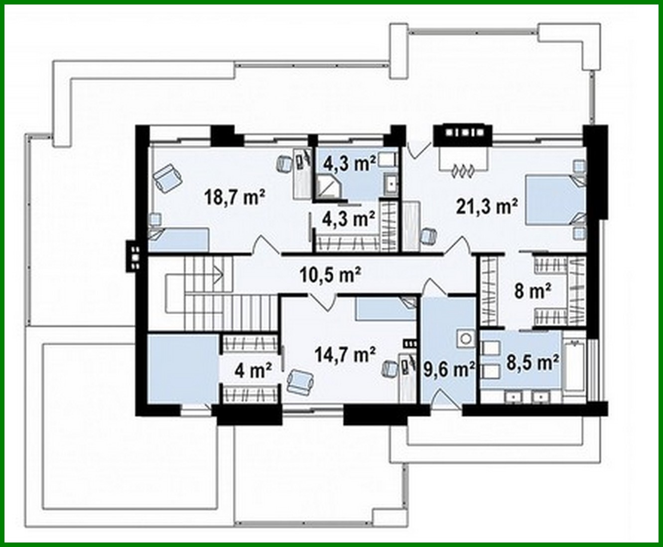 Visualization gallery - Modern beautiful mansion