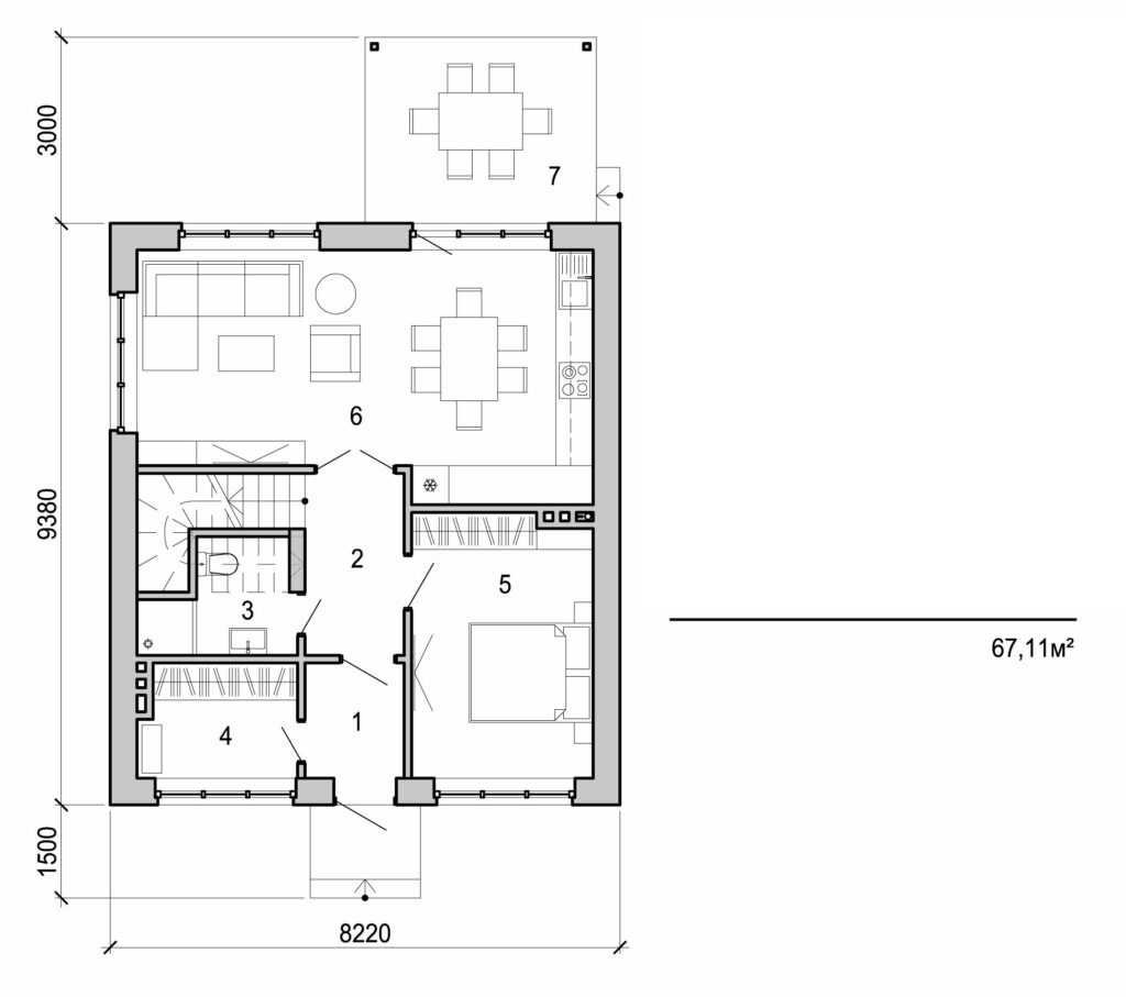Visualization gallery - Two storey house