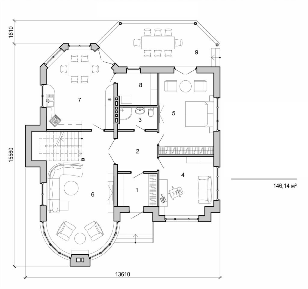 Visualization gallery - Two storey house