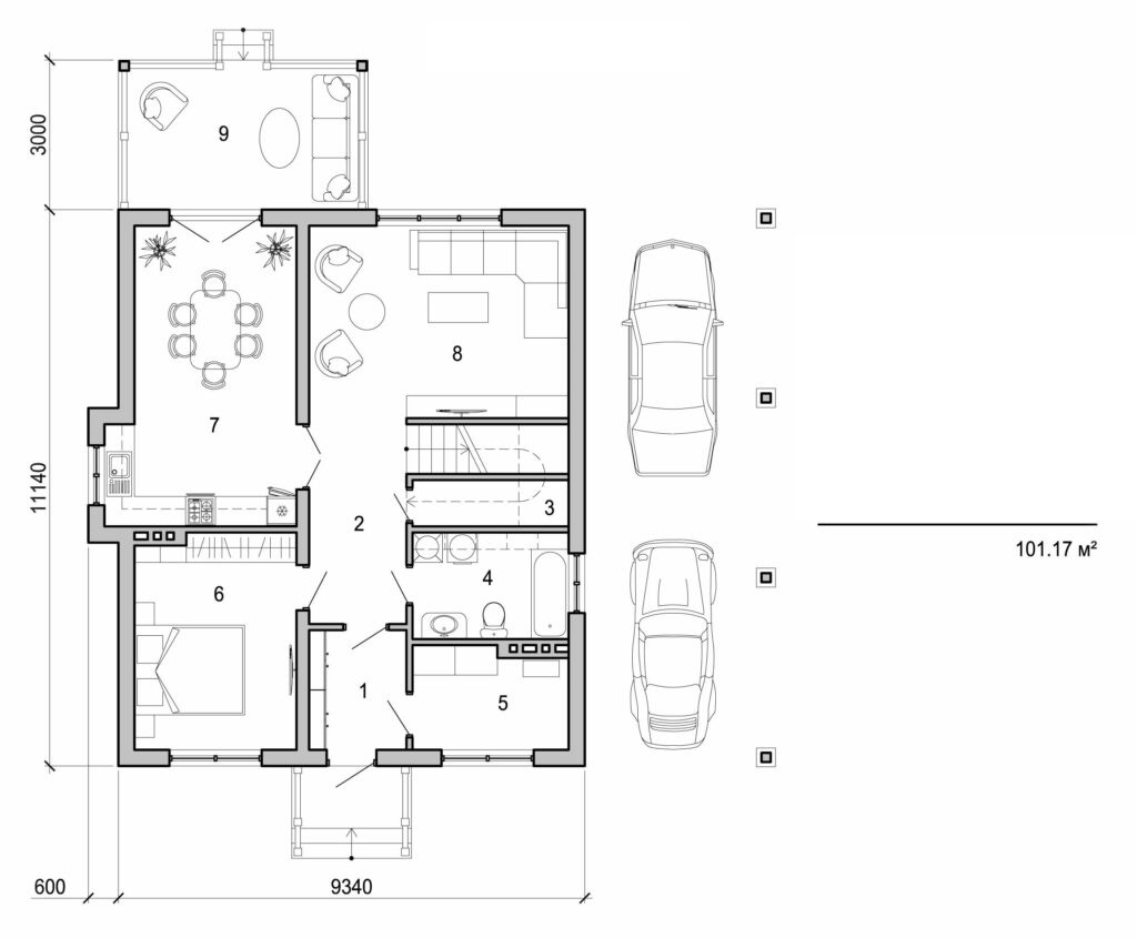 Visualization gallery - Two storey house