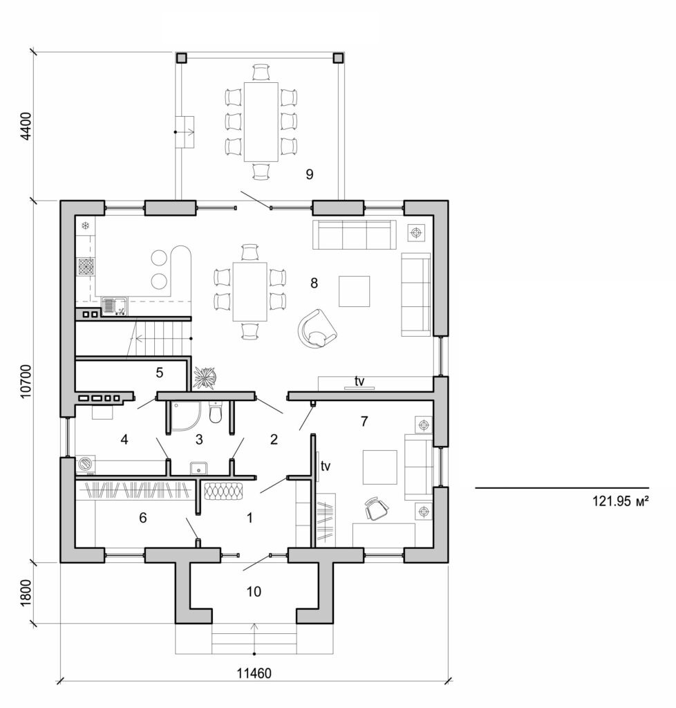 Visualization gallery - Two storey house