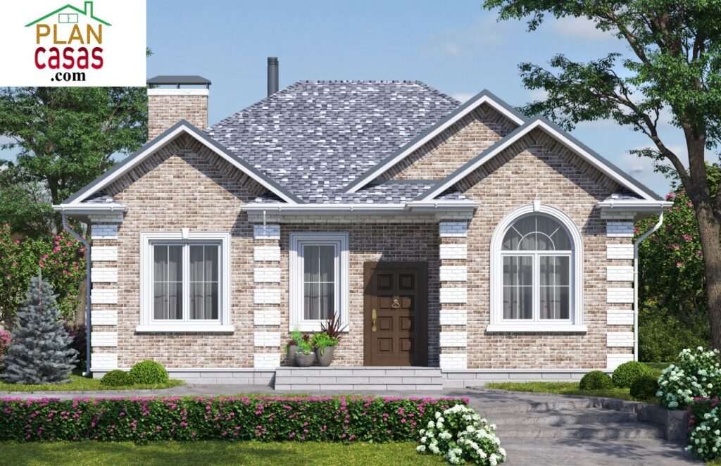 One storey house house plan