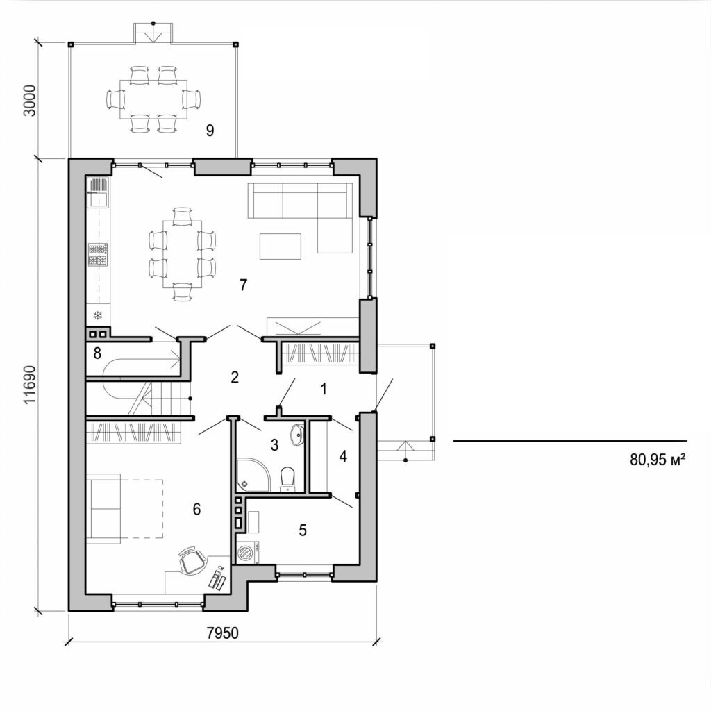 Visualization gallery - Two storey house