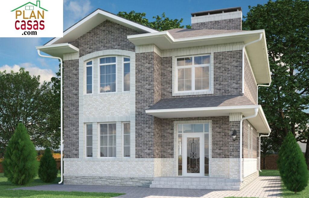 Two storey house house plan