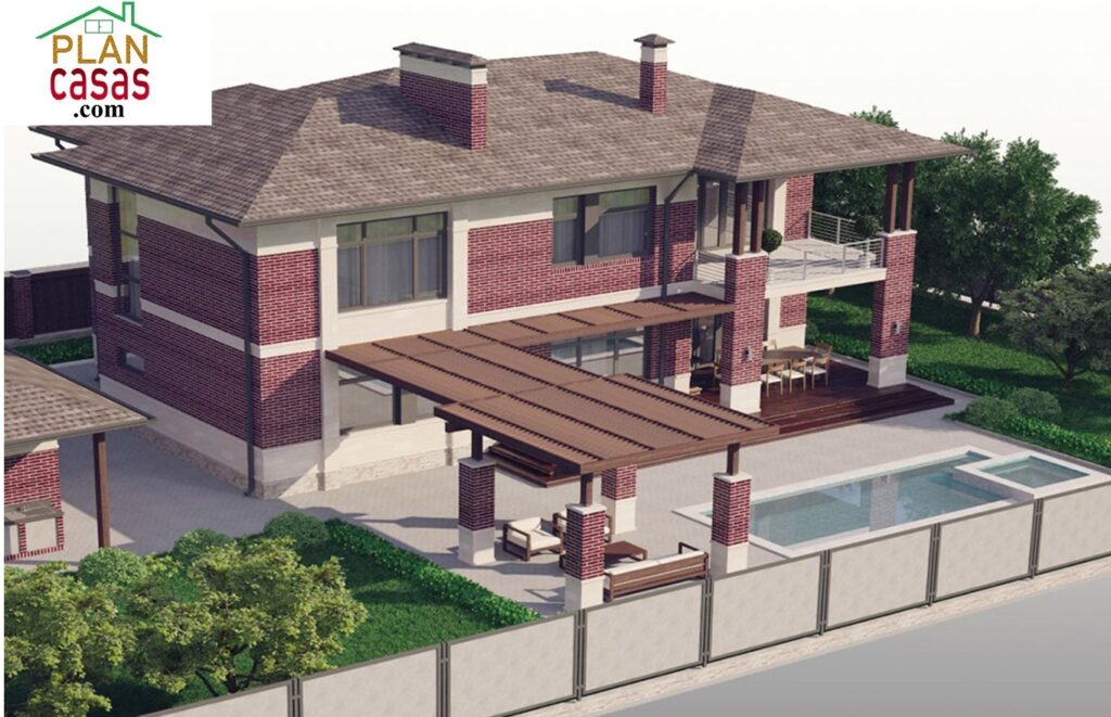 Visualization gallery - Two storey mansion