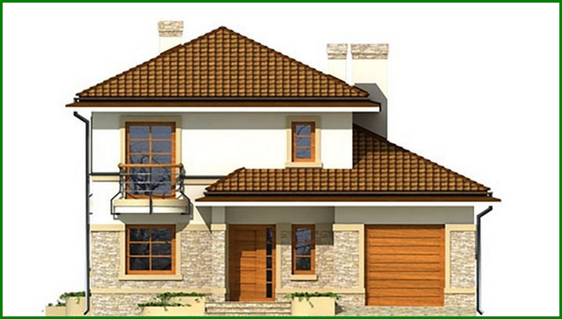 Visualization gallery - A project of a beautiful country estate for a rural area