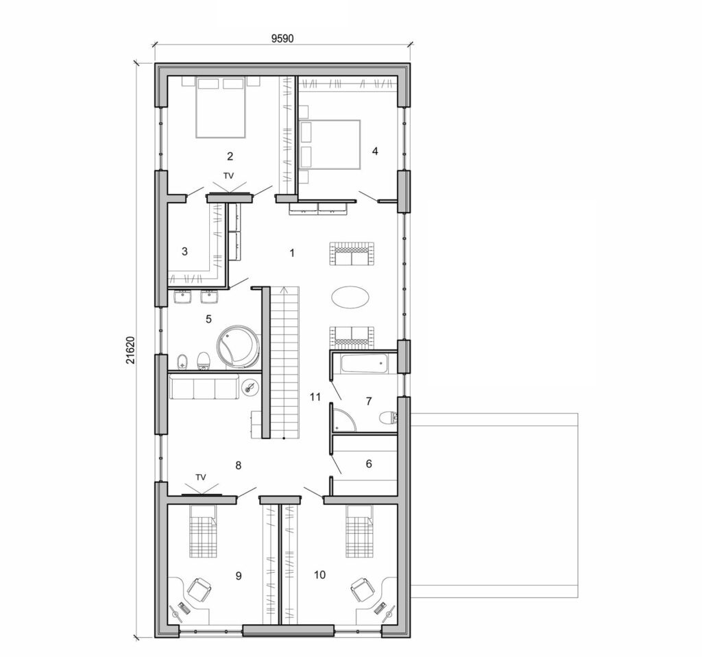 Visualization gallery - Modern house