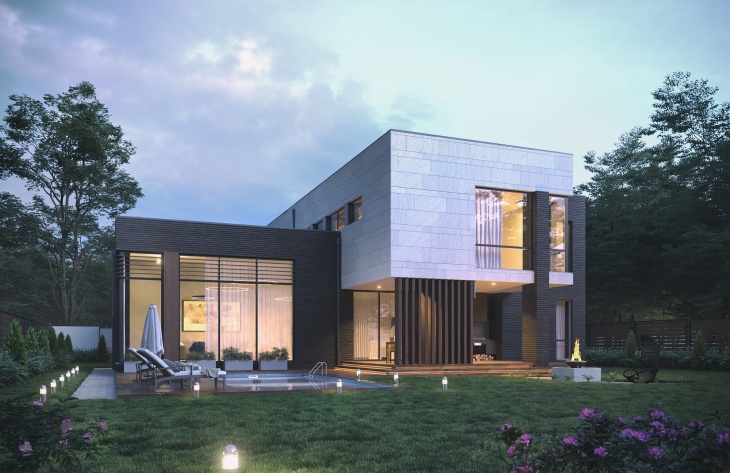 Visualization gallery - Two storey cottage