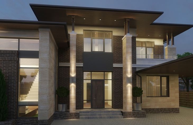 Visualization gallery - Two storey mansion
