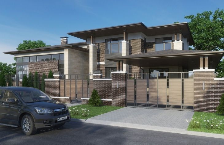 Visualization gallery - Two storey mansion